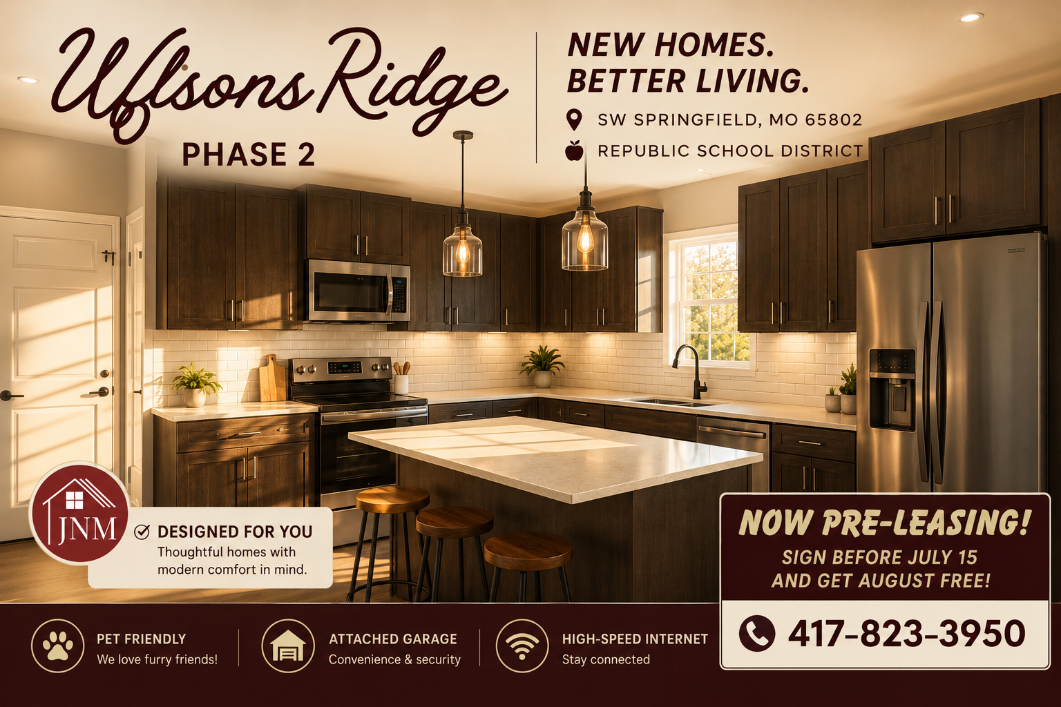 Wilsons Ridge, Floorplan D